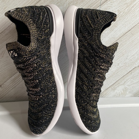 APL Shoes New Apl Techloom Wave Black Gold Athletic Shoes 65 Poshmark